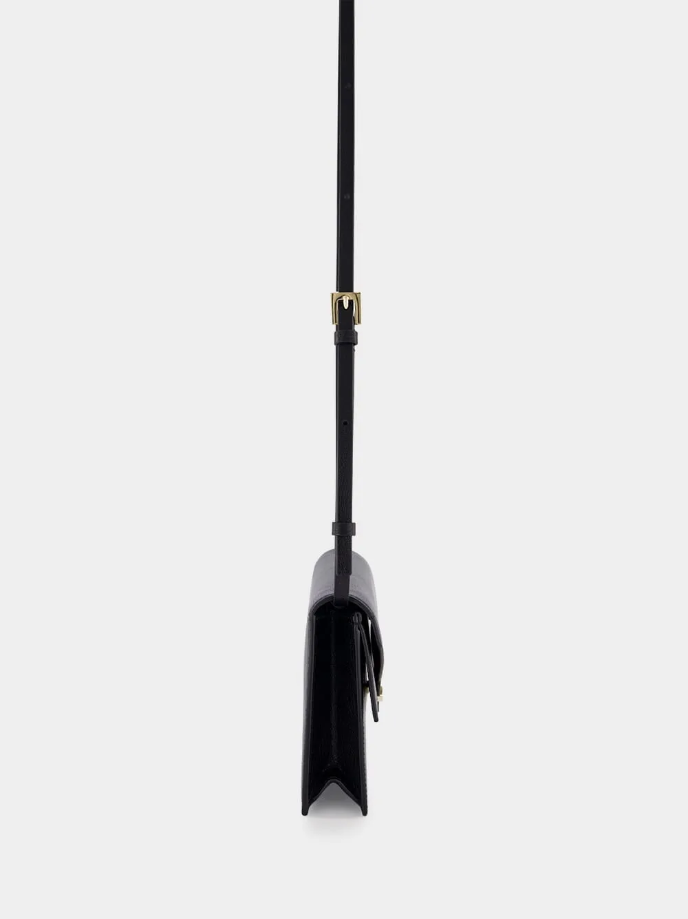 Black Aube Mini Bag in Supple Grain Leather sold by Fashion Clinic product image thumbnail 4