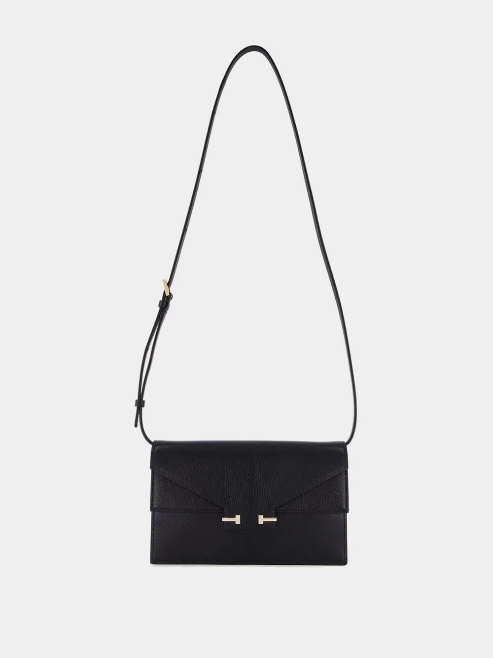 Black Aube Mini Bag in Supple Grain Leather sold by Fashion Clinic product image thumbnail 2