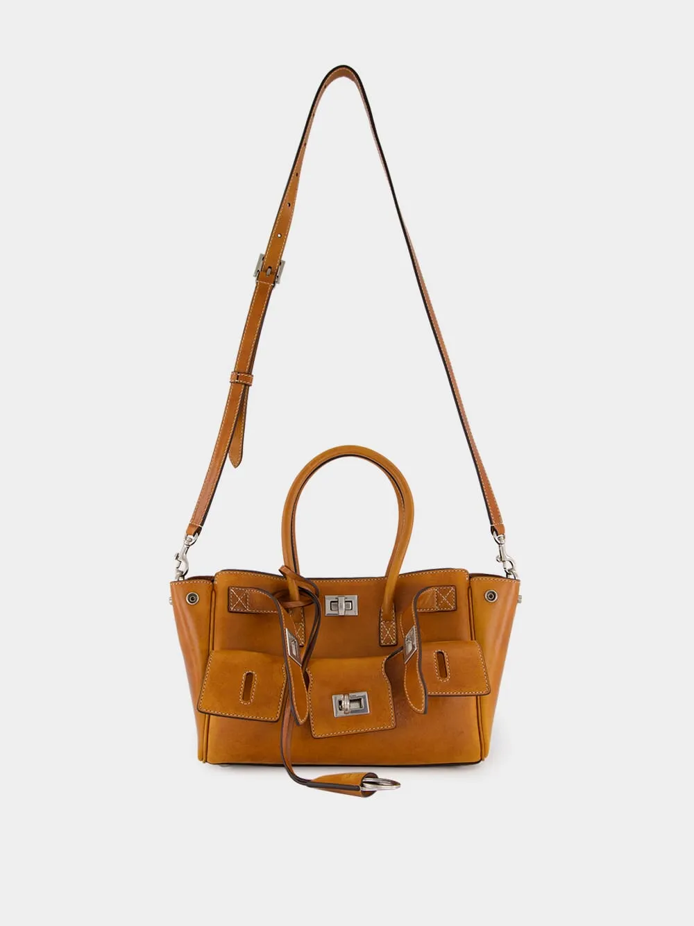 Bel Air Mini Carry All Bag in Tan sold by Fashion Clinic product image thumbnail 3