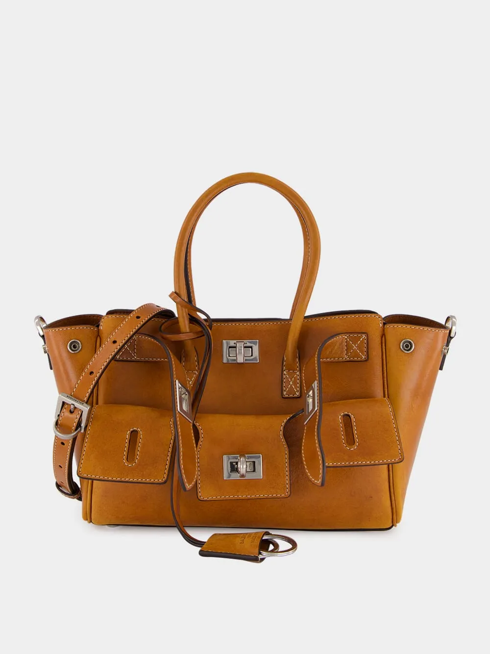 Bel Air Mini Carry All Bag in Tan sold by Fashion Clinic