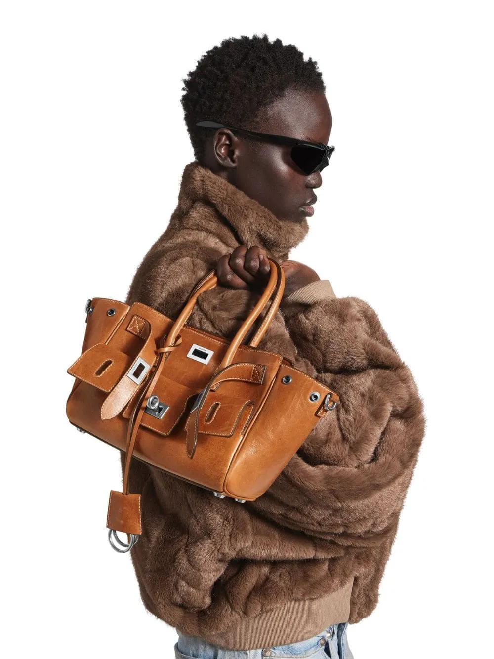 Bel Air Mini Carry All Bag in Tan sold by Fashion Clinic product image thumbnail 2