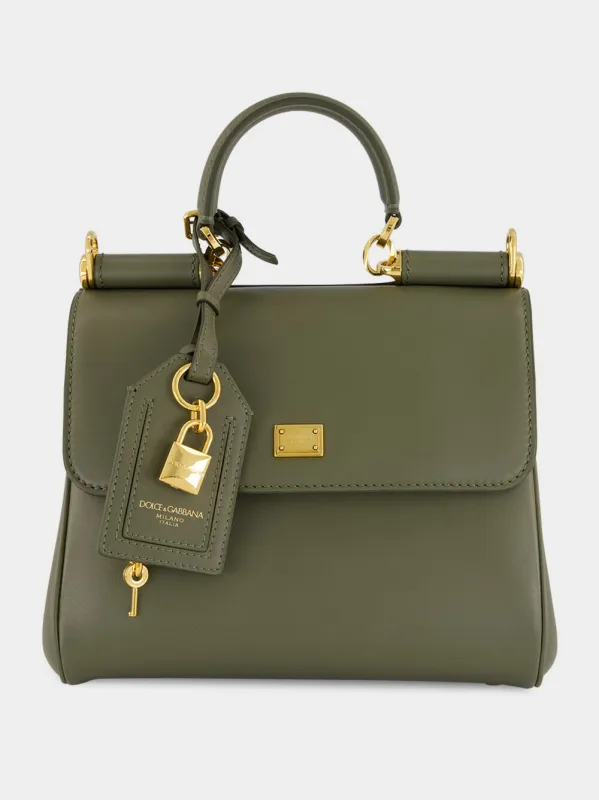 My Sicily Green Calfskin Handbag sold by Fashion Clinic