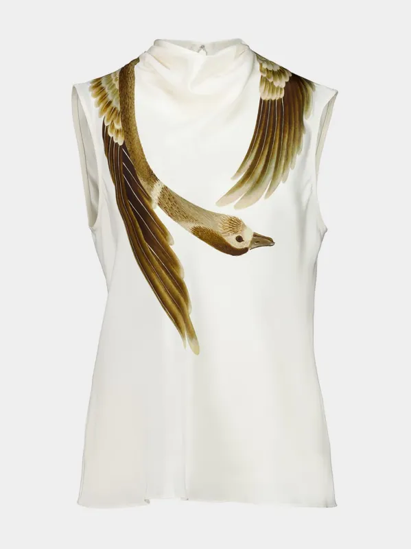 Ivory Goose Arlie Top sold by Fashion Clinic
