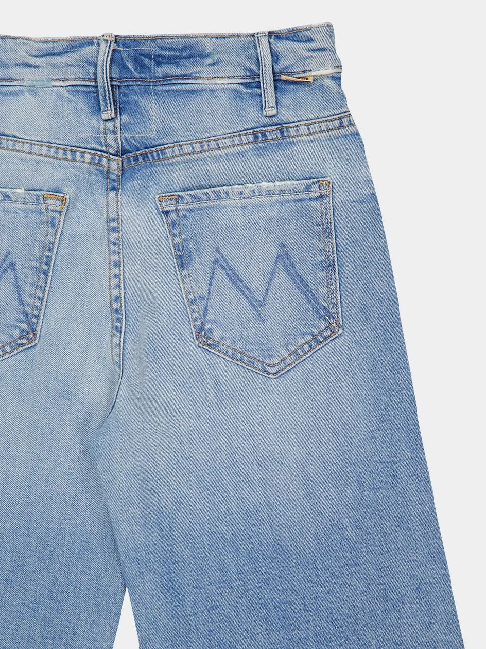 Blue Wide-Leg Jeans in I Confess Wash sold by Fashion Clinic product image thumbnail 4