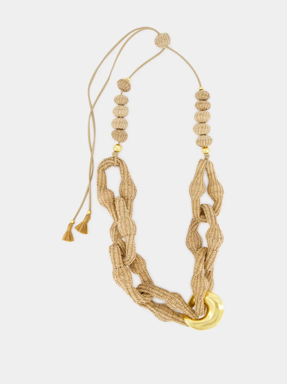 Antique Ecru Reverence To Their Gods Necklace sold by Fashion Clinic