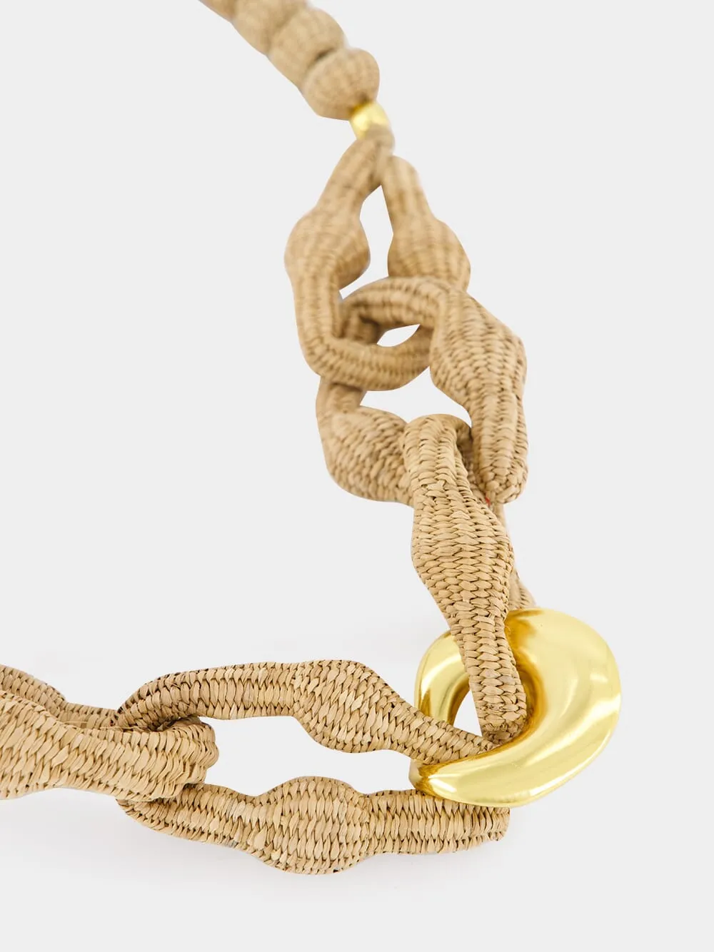 Antique Ecru Reverence To Their Gods Necklace sold by Fashion Clinic product image thumbnail 3