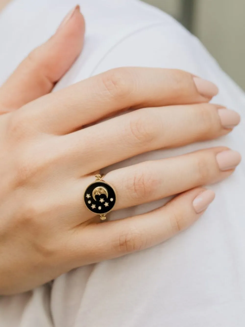 3 in 1 Day and Night Ring sold by Fashion Clinic product image thumbnail 4