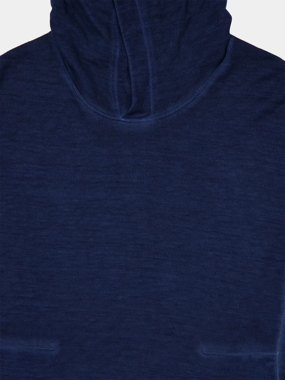 Navy Blue Hooded Sweatshirt sold by Fashion Clinic product image thumbnail 3