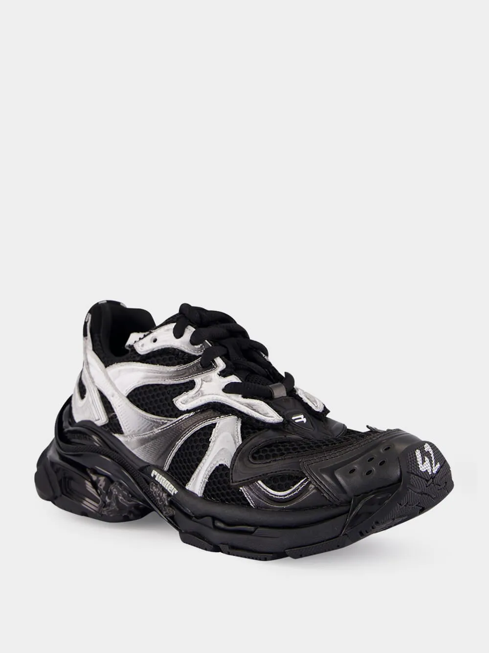 Black Runner 2 Gradient Sneakers sold by Fashion Clinic product image thumbnail 2