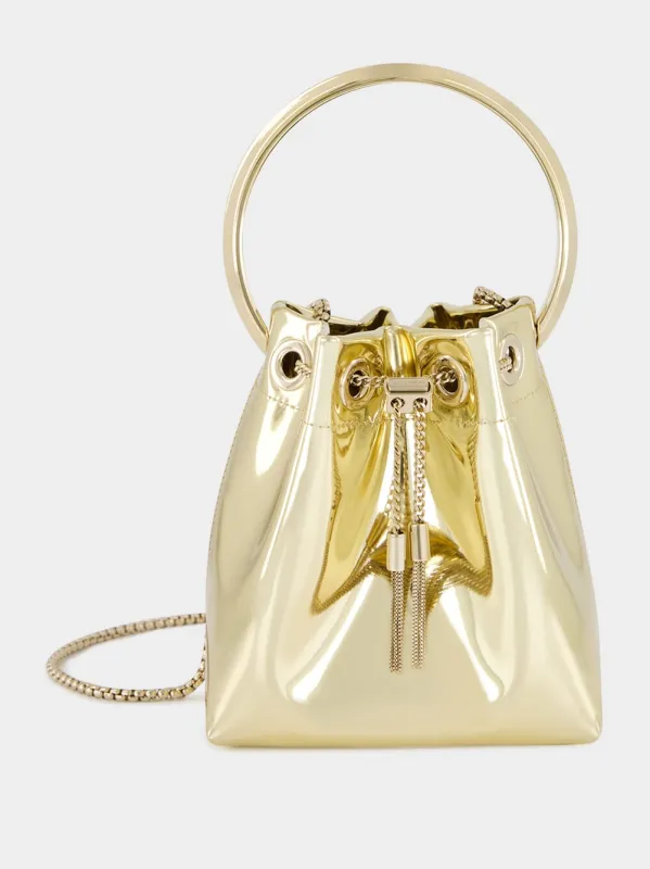 Gold Bon Bon Mirror Mini Bag sold by Fashion Clinic