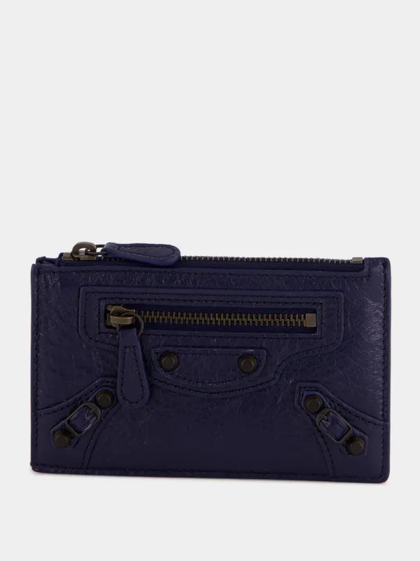 Le City Dark Maree Lambskin Card Holder sold by Fashion Clinic