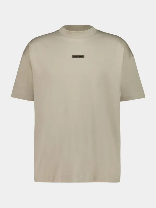 Timber Beige Classic Fit T-Shirt made by Fear of God