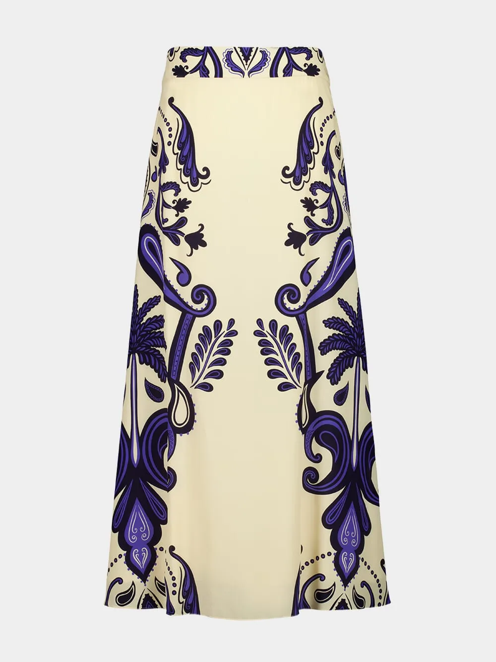 Ecru and Navy Everywhere Skirt sold by Fashion Clinic