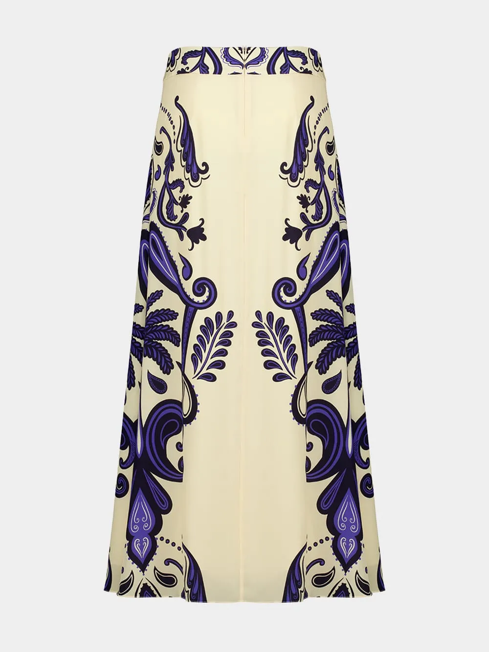 Ecru and Navy Everywhere Skirt sold by Fashion Clinic product image thumbnail 2