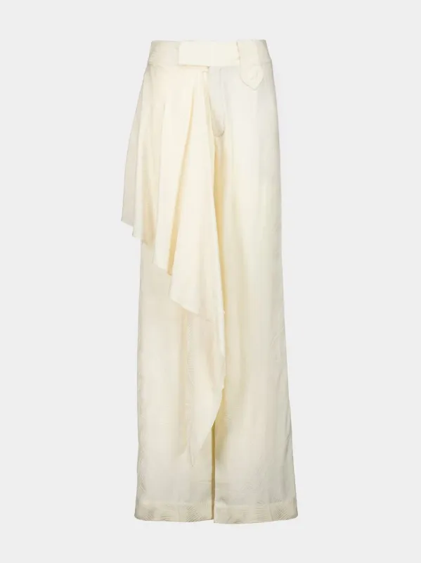 Ecru Calma Pants sold by Fashion Clinic