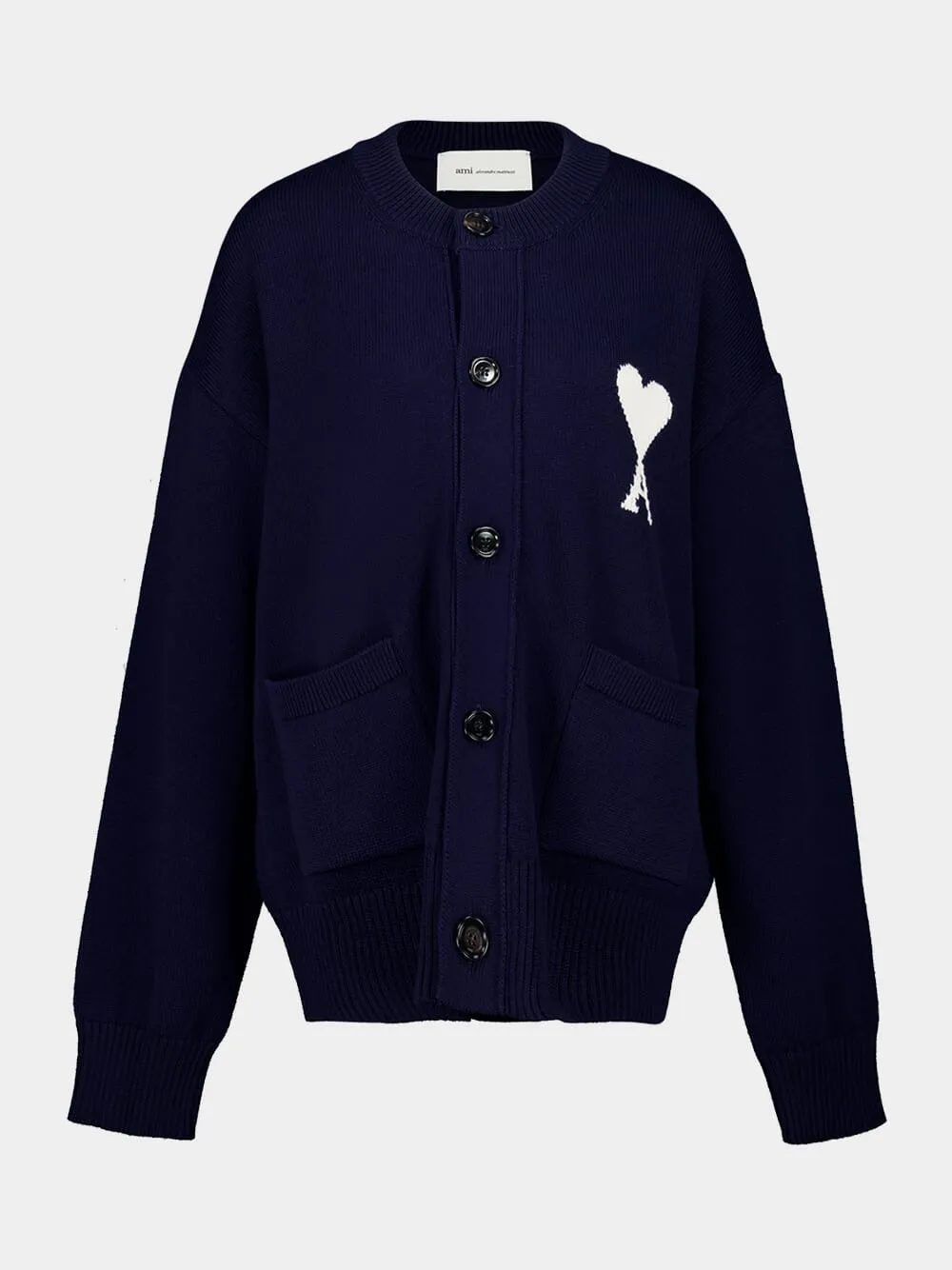 Blue Ami De Coeur Wool Cardigan sold by Fashion Clinic