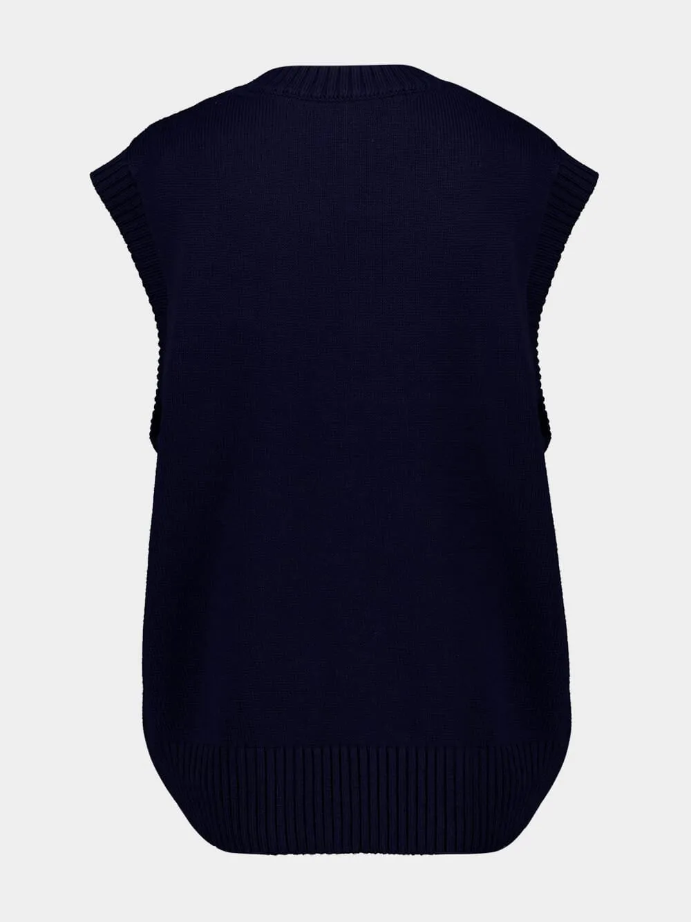 Blue Sleeveless Ami De Coeur Sweater sold by Fashion Clinic product image thumbnail 3