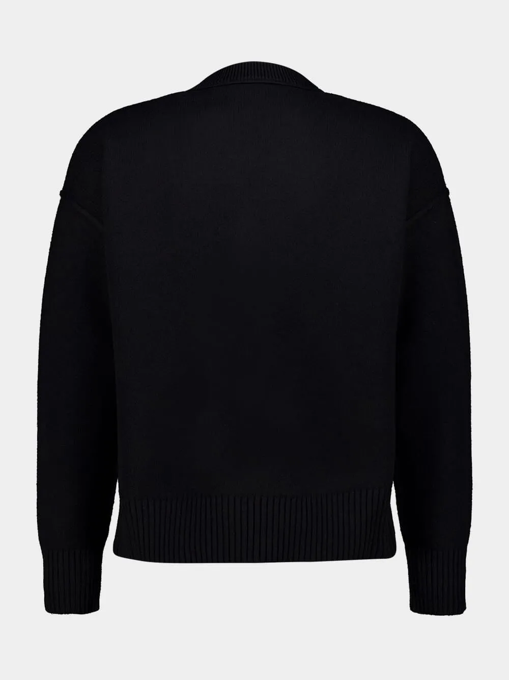 Black Ami De Coeur Wool Sweater sold by Fashion Clinic product image thumbnail 2
