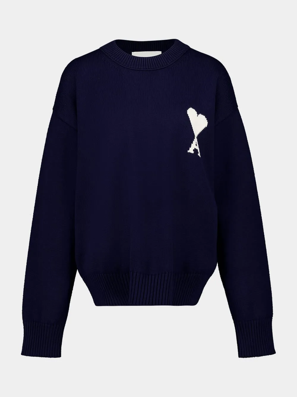 Blue Ami De Coeur Crewneck Sweater sold by Fashion Clinic