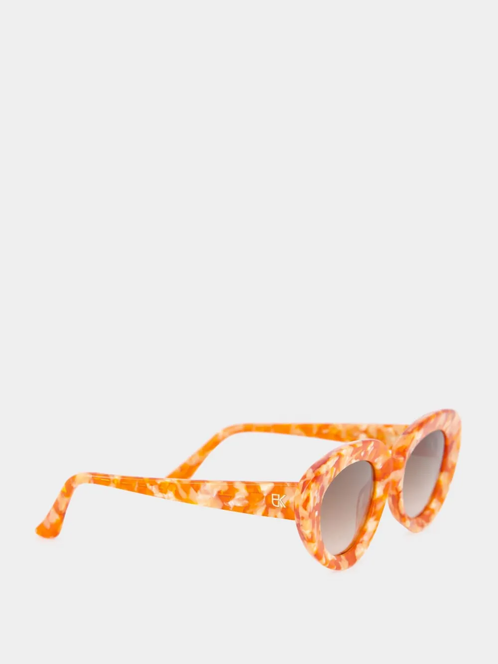 Gigi Sunglasses in Bubblegum Orange sold by Fashion Clinic product image thumbnail 3