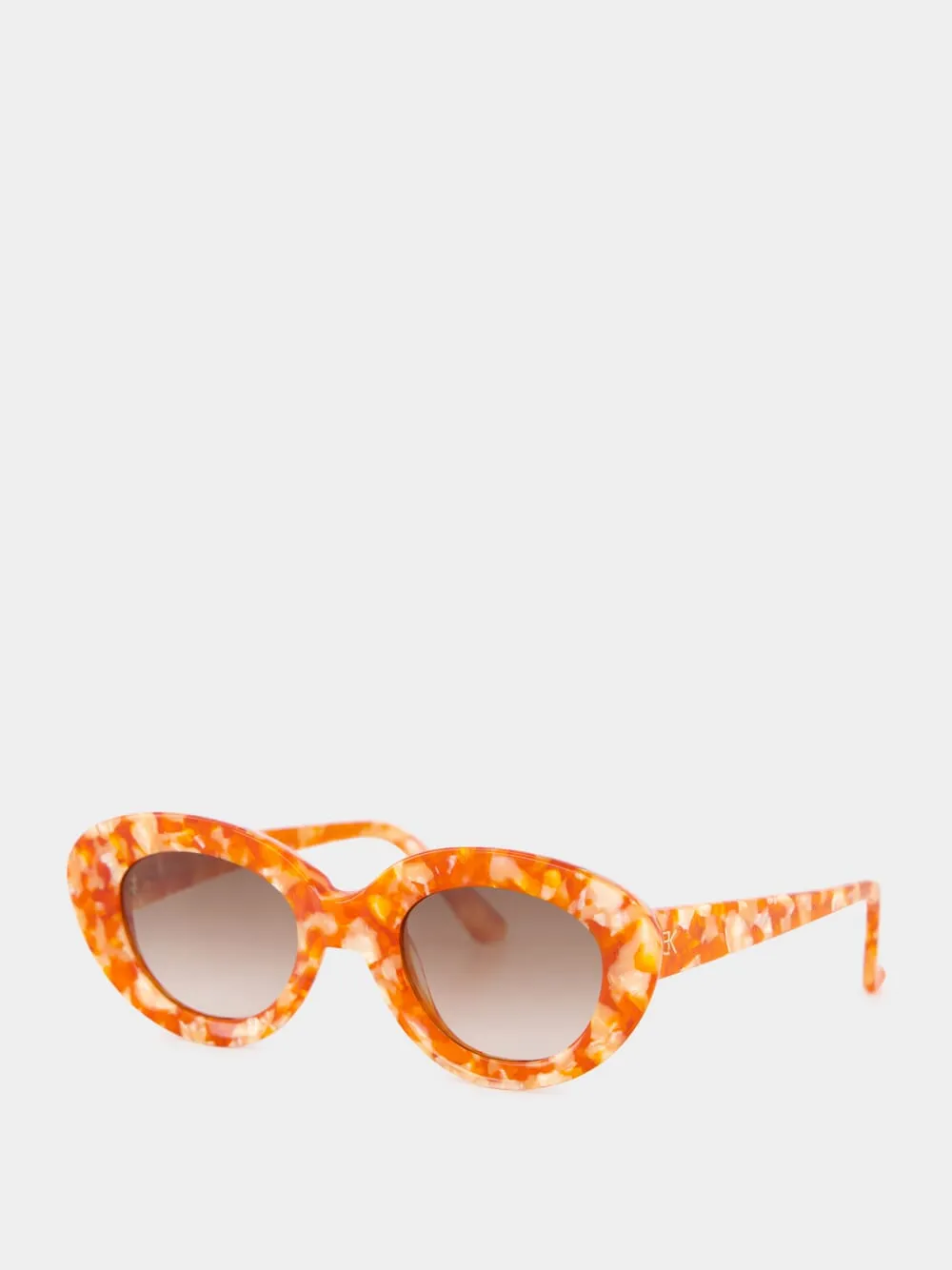 Gigi Sunglasses in Bubblegum Orange sold by Fashion Clinic product image thumbnail 2