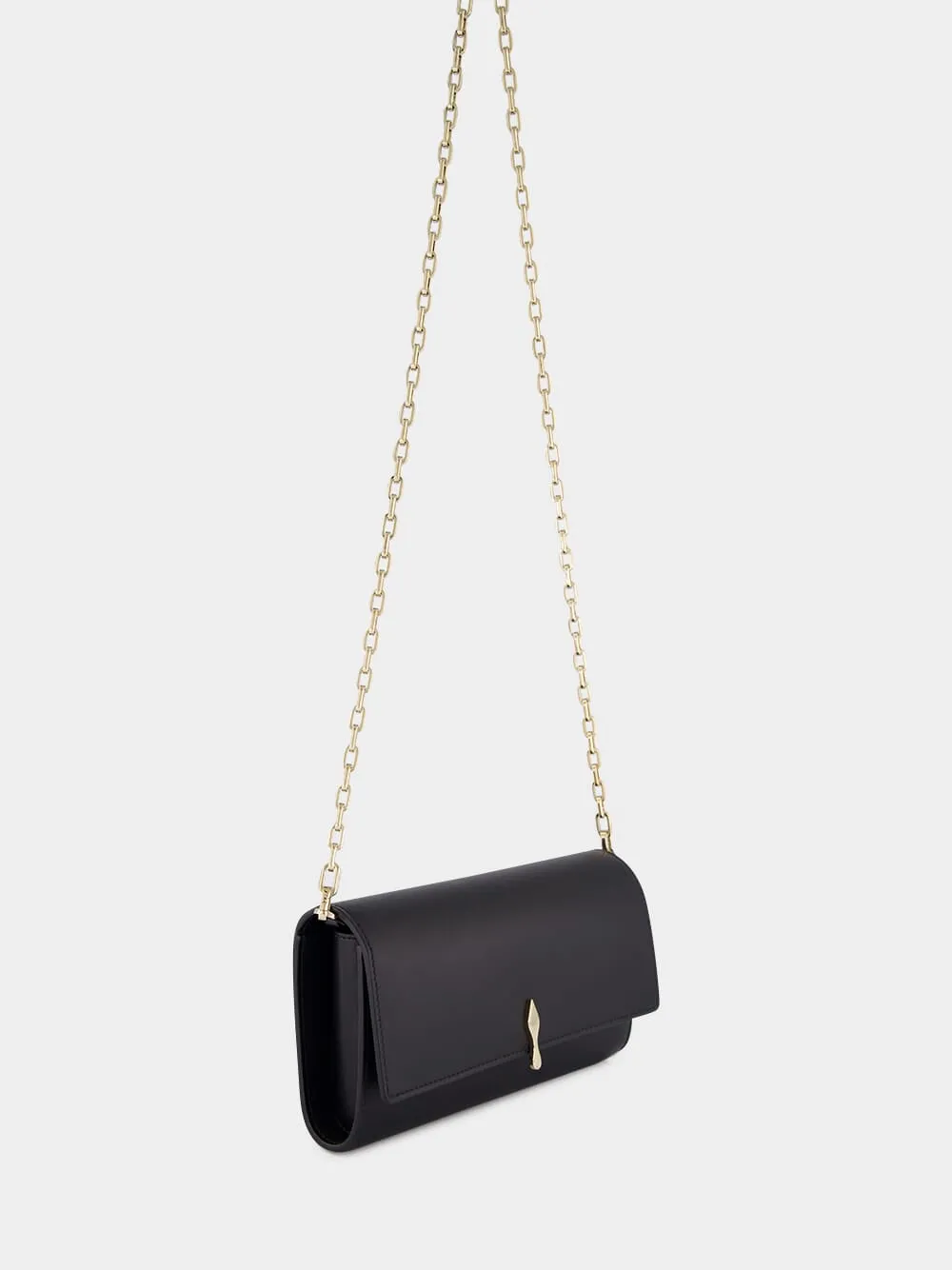 Black Bettina Wallet on Chain sold by Fashion Clinic product image thumbnail 3
