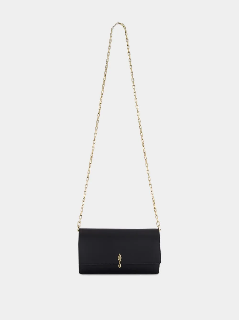 Black Bettina Wallet on Chain sold by Fashion Clinic product image thumbnail 2