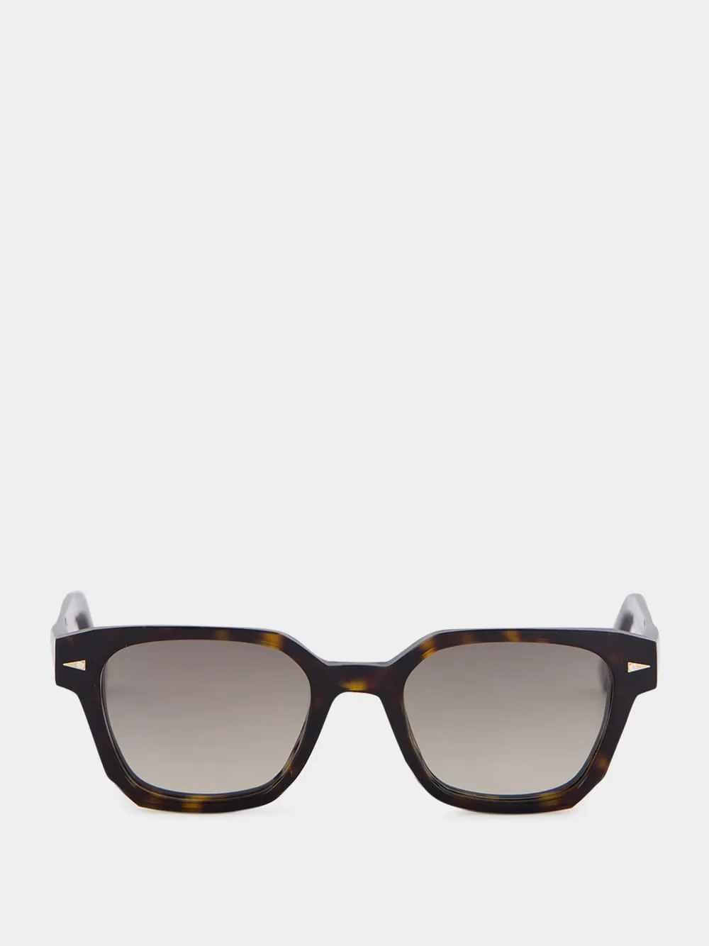 Saint-Georges Sunglasses in Dark Turtle and Rain Gradient sold by Fashion Clinic