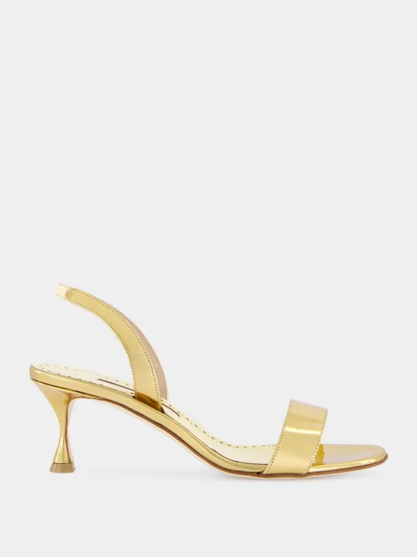 Cupisanpla Gold Slingback Sandals sold by Fashion Clinic