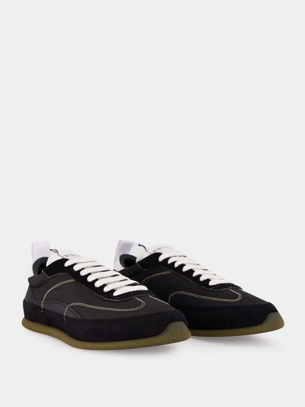 Black and White EC1 Sneakers sold by Fashion Clinic product image thumbnail 3