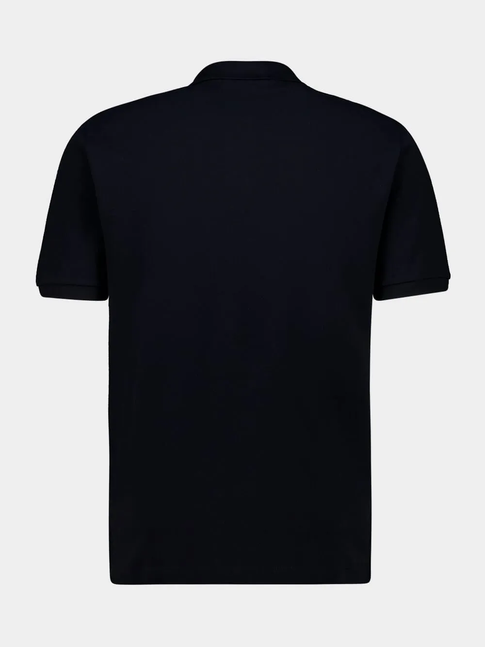 Navy Blue 50/2 Organic Cotton Piqué Polo sold by Fashion Clinic product image thumbnail 2