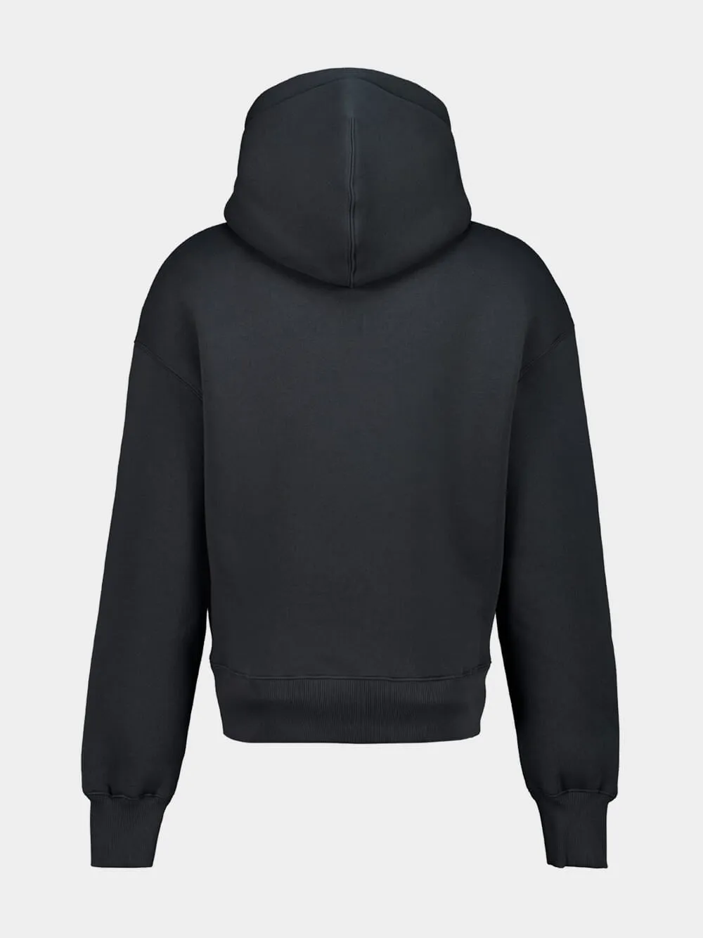 Anthracite Grey Embossed Hooded Sweatshirt sold by Fashion Clinic product image thumbnail 2