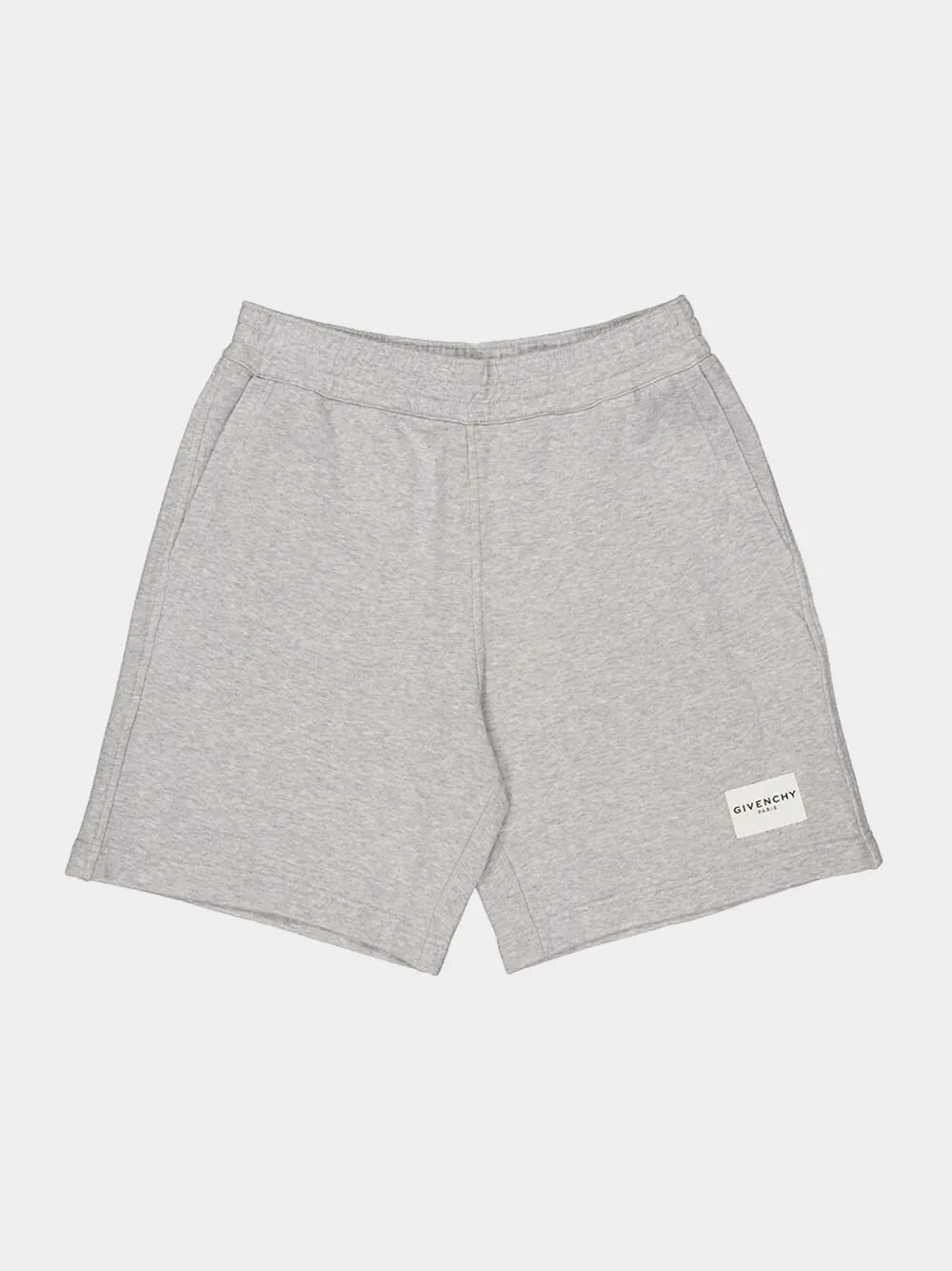 Light Grey Fleece Couture Bermuda Shorts sold by Fashion Clinic product image thumbnail 4