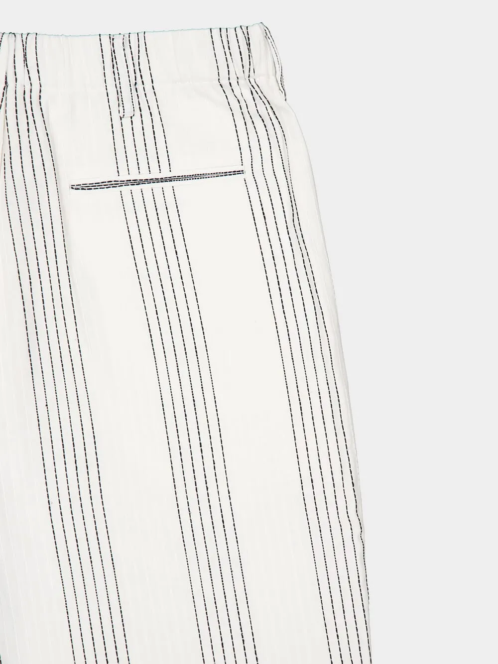 Off-White Stripe Resort Trousers sold by Fashion Clinic product image thumbnail 4
