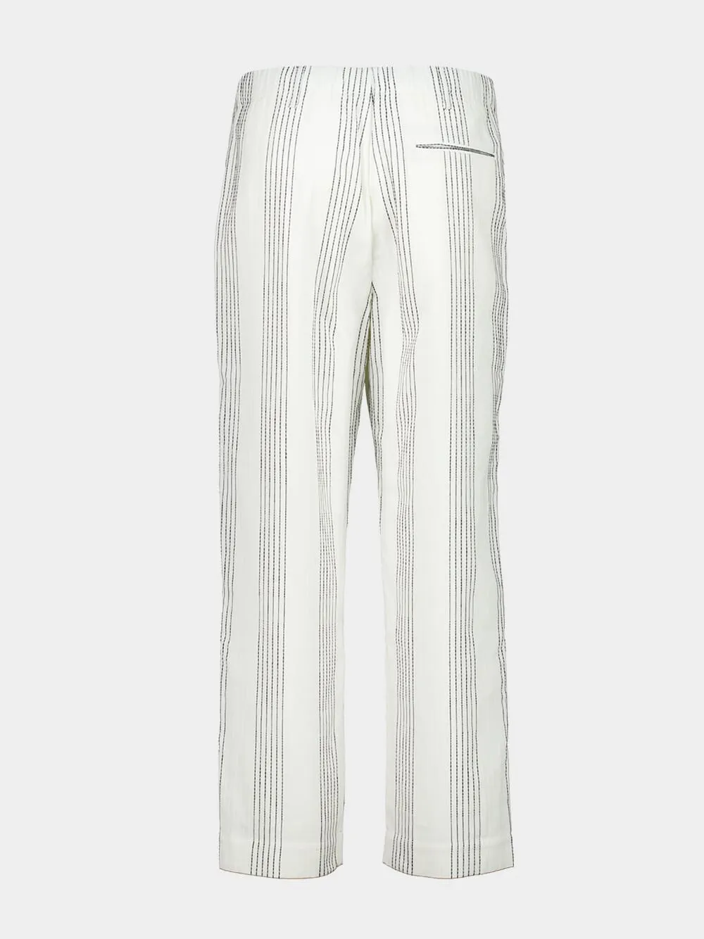 Off-White Stripe Resort Trousers sold by Fashion Clinic product image thumbnail 2