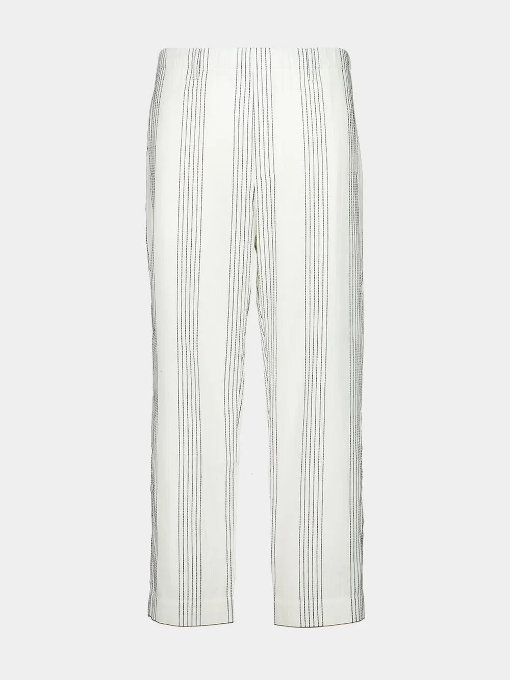 Off-White Stripe Resort Trousers sold by Fashion Clinic