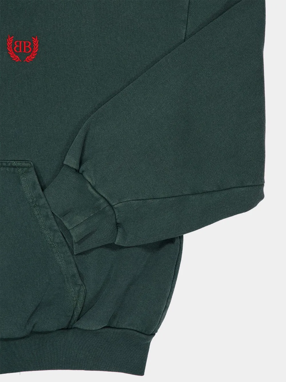 Laurel Dark Green Hooded Sweatshirt sold by Fashion Clinic product image thumbnail 4