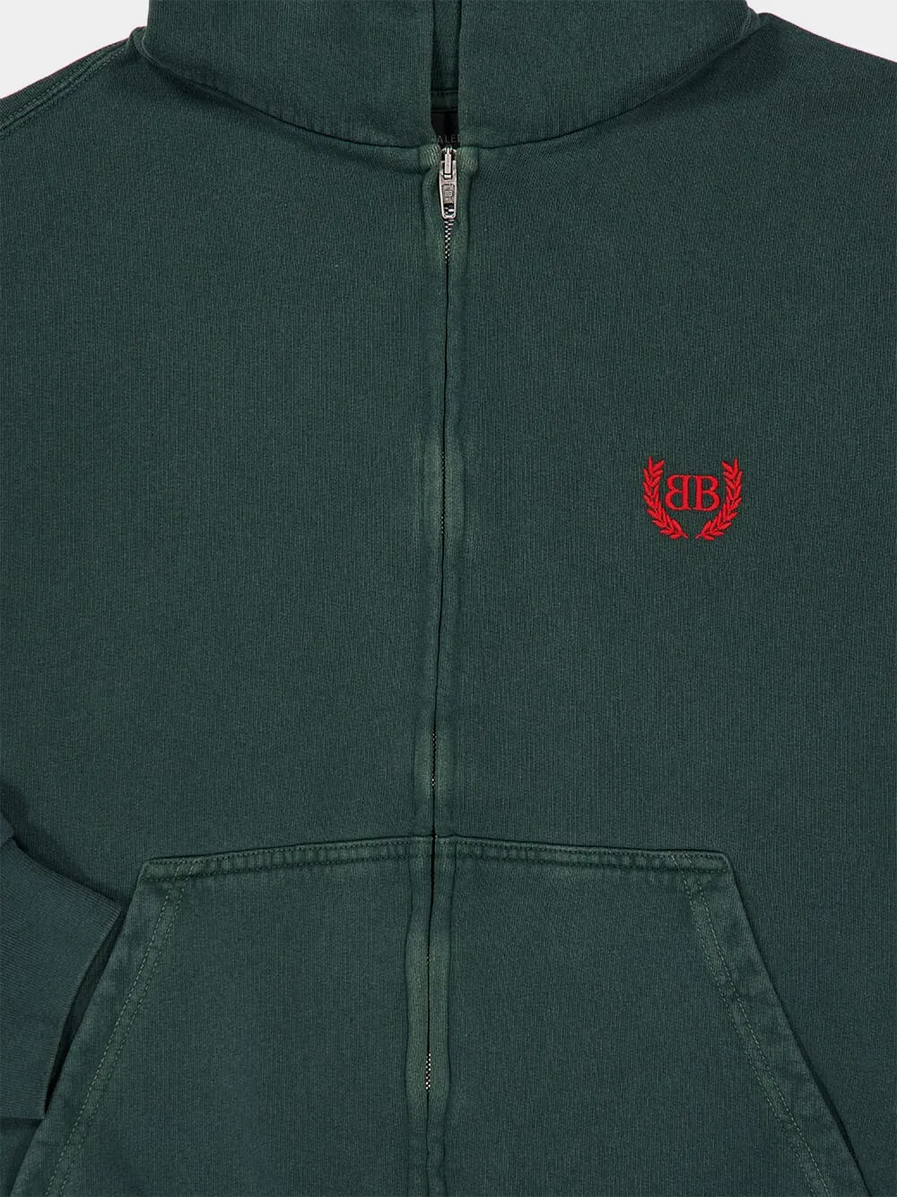 Laurel Dark Green Hooded Sweatshirt sold by Fashion Clinic product image thumbnail 3