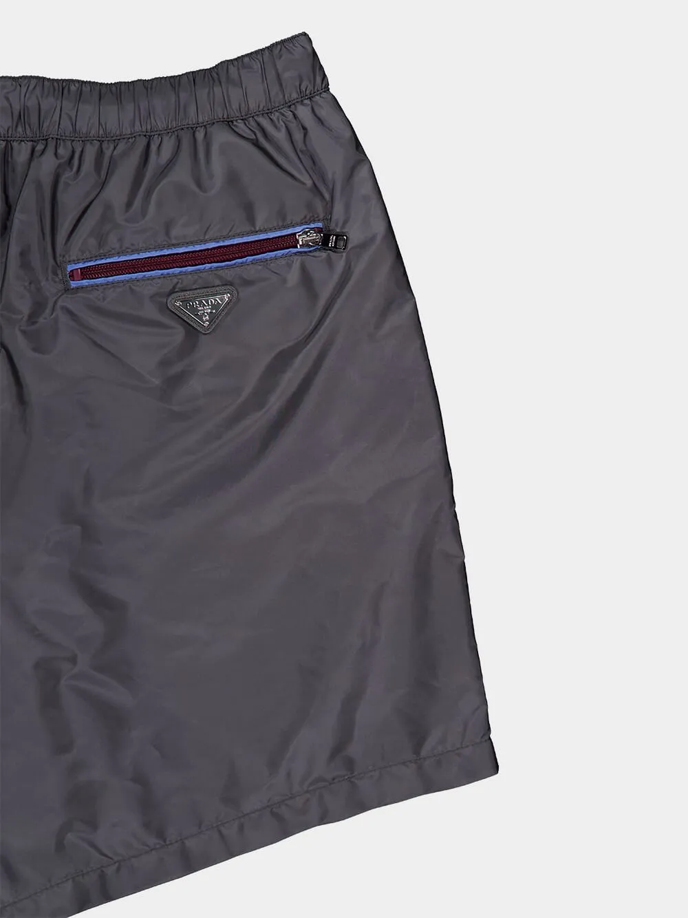 Grey Recycled Polyamide Swimming Shorts sold by Fashion Clinic product image thumbnail 4