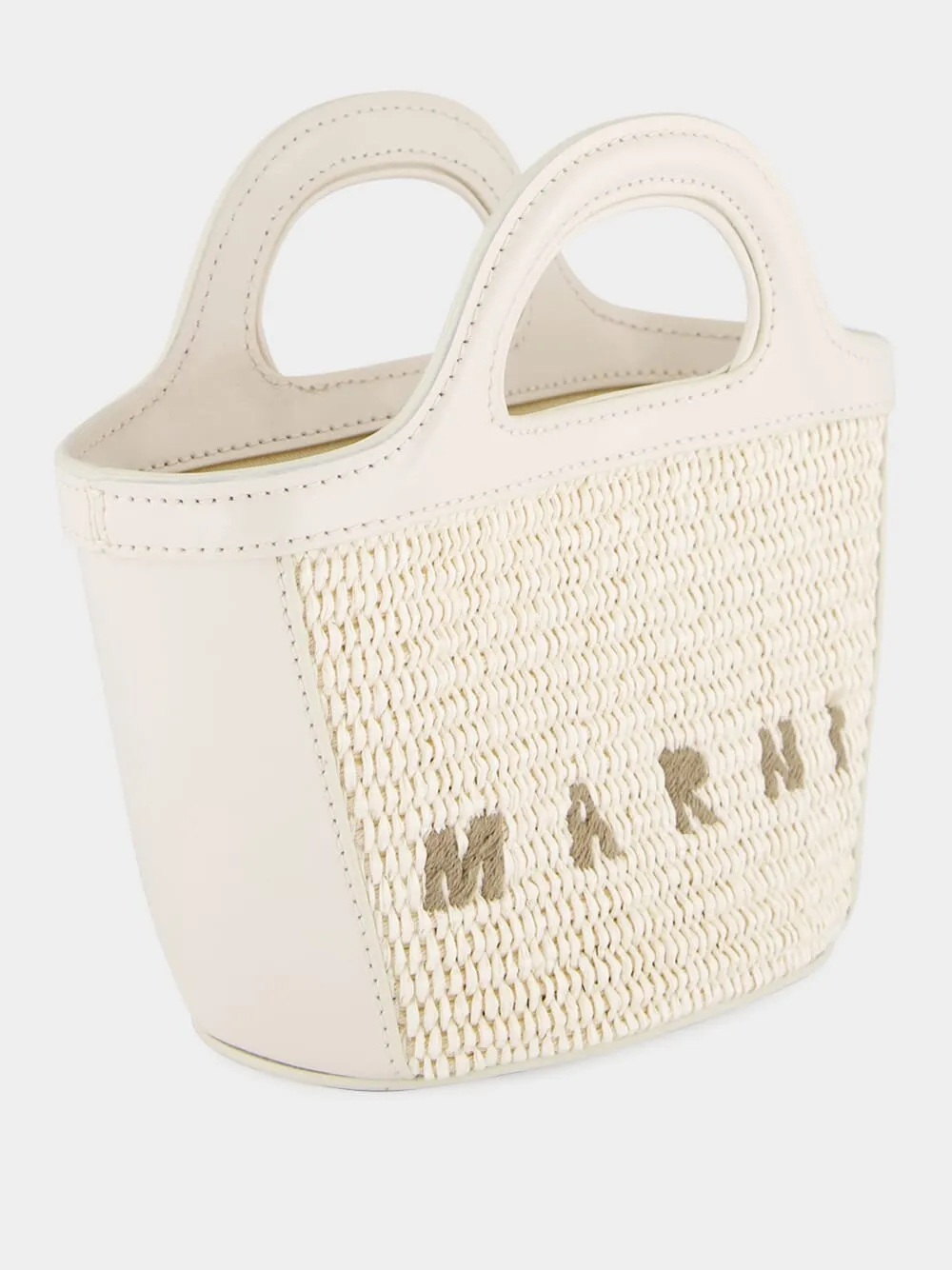 Tropicalia Micro Bag in Shell White sold by Fashion Clinic product image thumbnail 3
