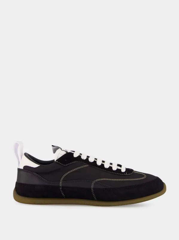 Black and White EC1 Sneakers sold by Fashion Clinic