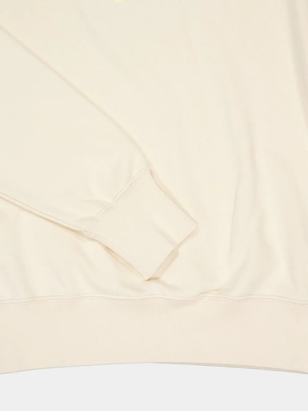 Ivory Flocked Logo Sweatshirt sold by Fashion Clinic product image thumbnail 4