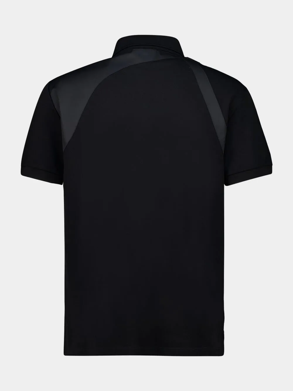 Black Harness Polo Shirt sold by Fashion Clinic product image thumbnail 2