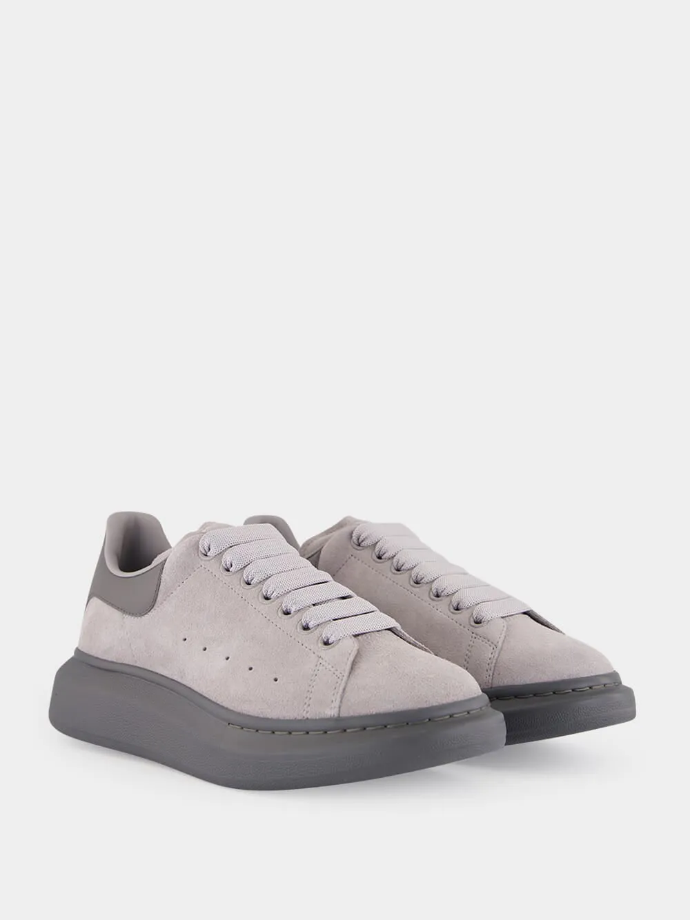 Grey Oversized Suede Sneakers sold by Fashion Clinic product image thumbnail 3