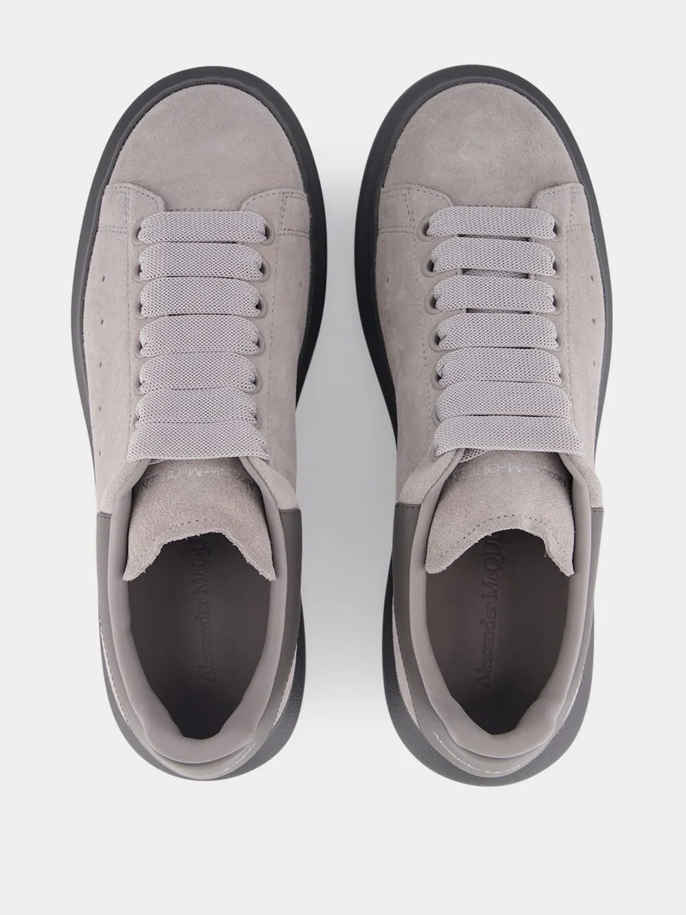 Grey Oversized Suede Sneakers sold by Fashion Clinic product image thumbnail 4