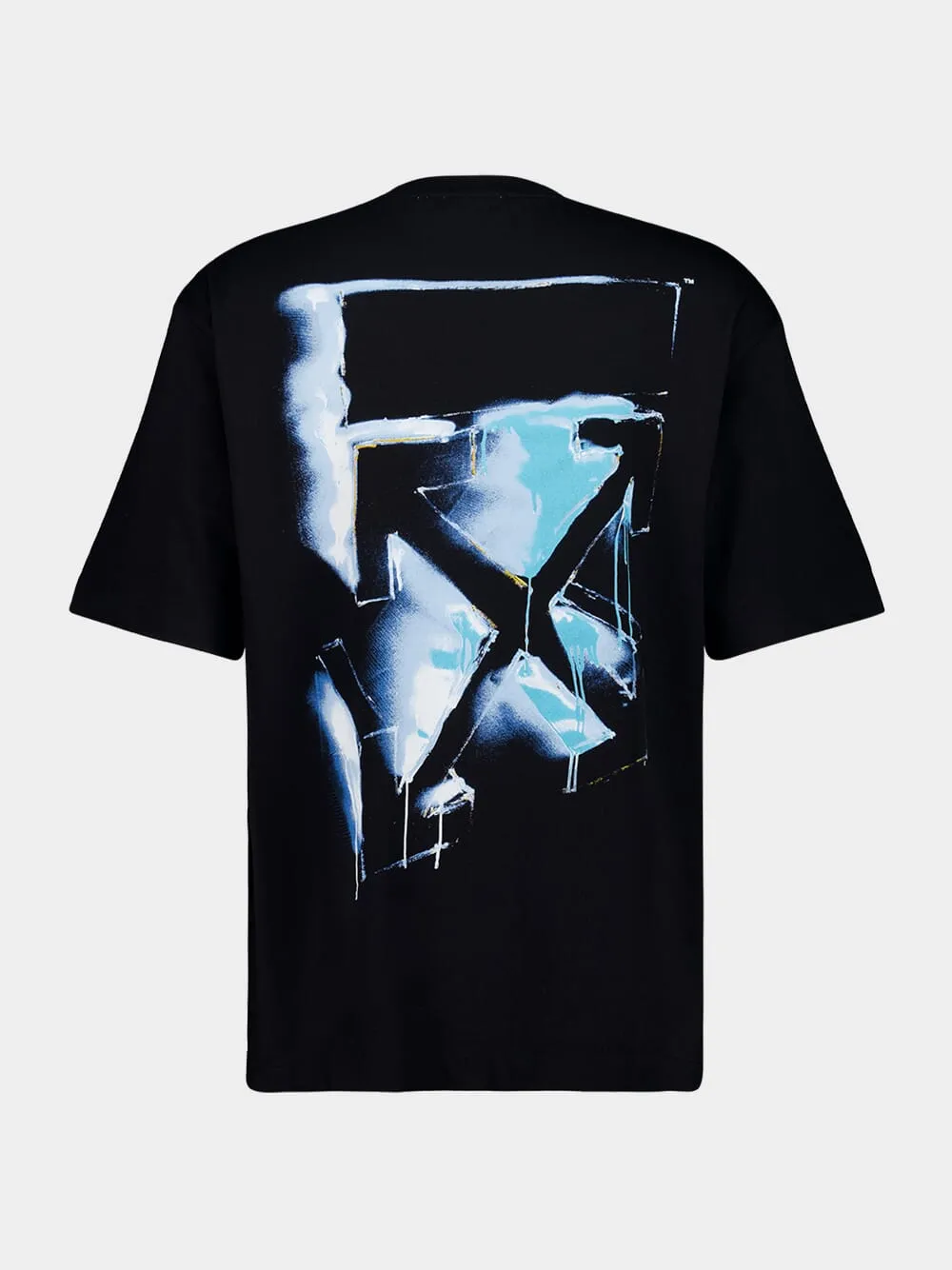 Black 3D Arrow Spray T-Shirt sold by Fashion Clinic product image thumbnail 2