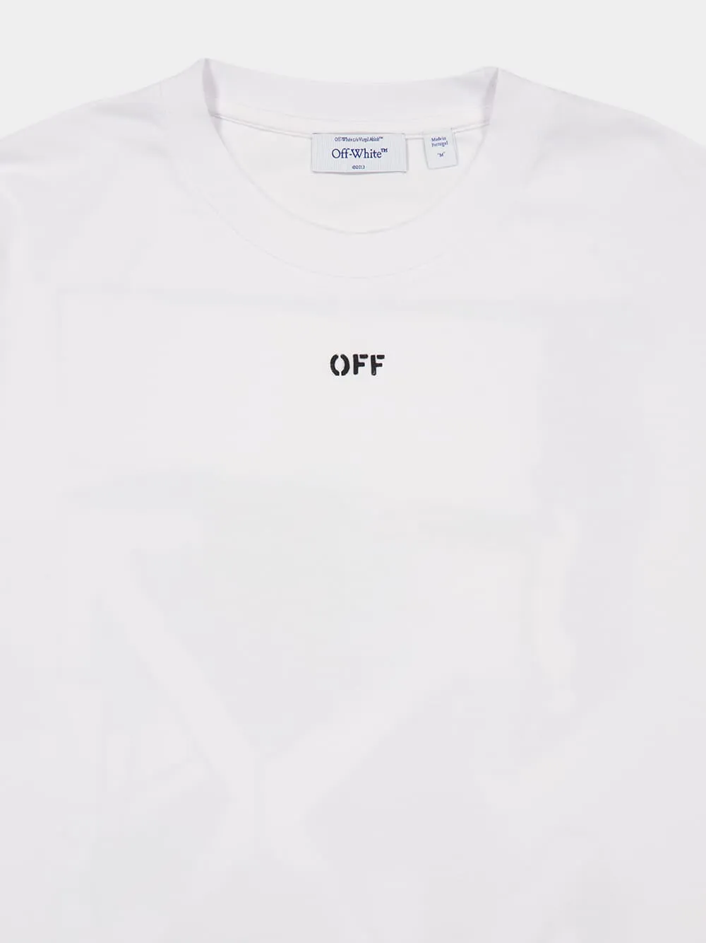 White 3D Arrow Spray T-Shirt sold by Fashion Clinic product image thumbnail 3