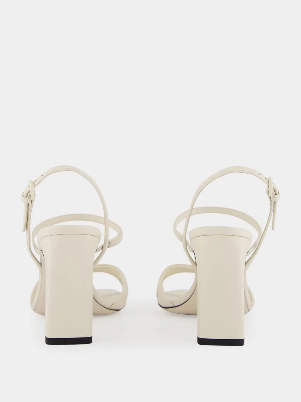 Elsy 85 Latte Nappa Leather Sandals sold by Fashion Clinic product image thumbnail 5