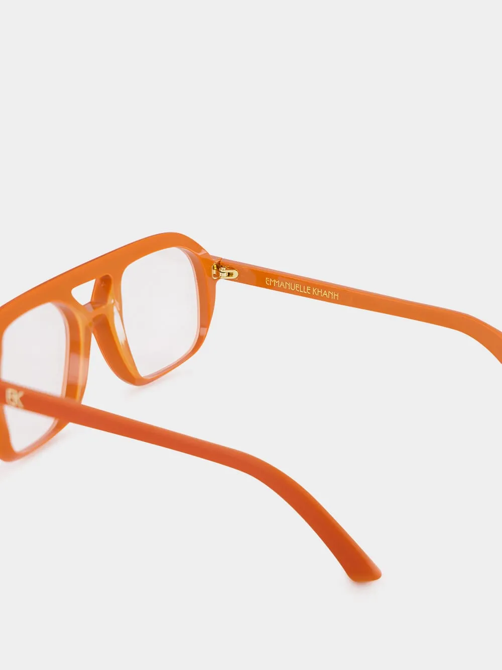 Glossy Sunset Massa Optical Eyeglasses sold by Fashion Clinic product image thumbnail 4