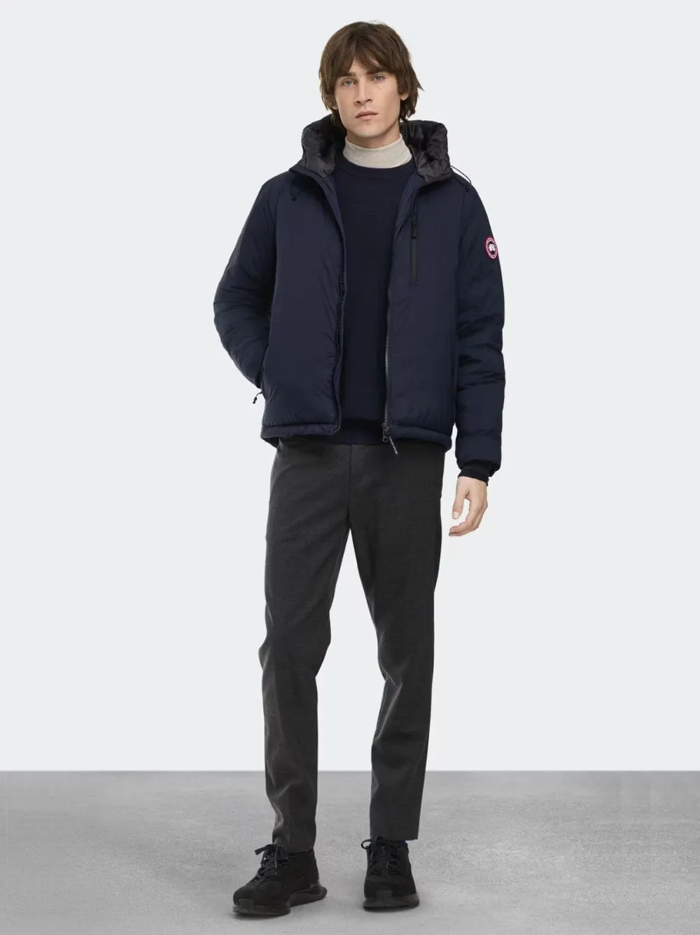 Atlantic Navy Lodge Hoodie sold by Fashion Clinic product image thumbnail 2